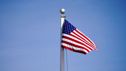 American Flag in Bethany Beach Delaware
