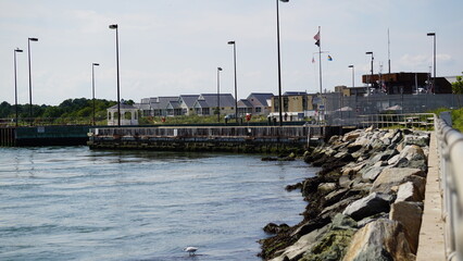 Delaware inlet boat dock bay © Scott