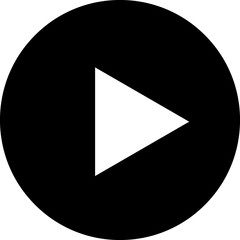 Play button glyph icon