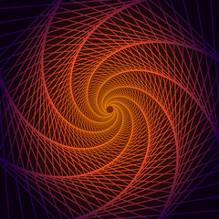 Background Geometric Spiral is a modern shape that is commonly used to connect to create new shapes. It can be used for many applications, including wallpaper, various fabric patterns