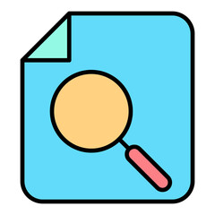 Search Filled Line Icon