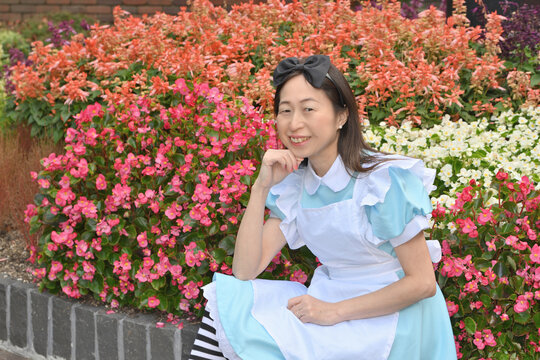 アリスのコスプレ