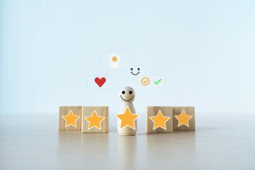 Happy customer or client review best product performance and excellent service quality feedback....