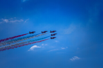 Avions dans le ciel, meeting aérien