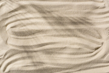 top view beige sandy background