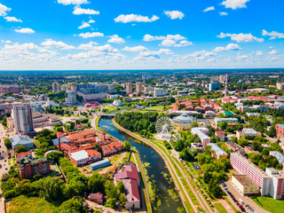 Obraz premium Ivanovo aerial view, Golden Ring, Russia
