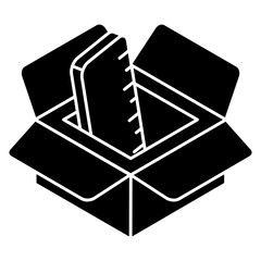 Creative design icon of scale 