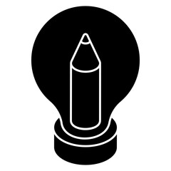 An icon design of creative writing 