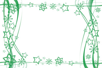 Weihnachten Hintergrund abstrakt mit grünen Sternen Hintergrund transparent