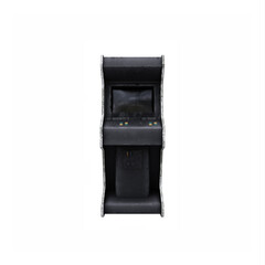 Black Arcade Game Machine isolated