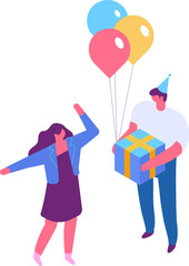 Happy birthday celebration