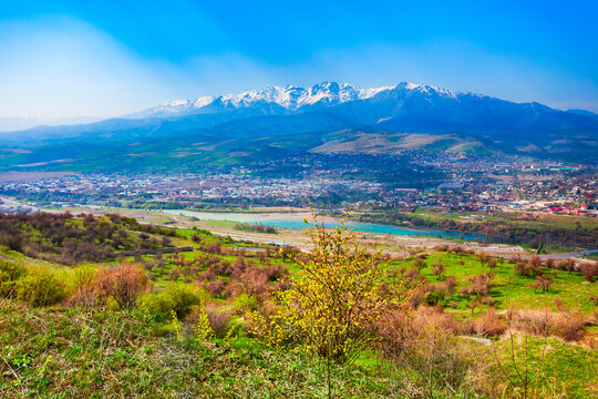 Charvak, Xojikent town in Chimgan, Uzbekistan