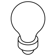 An icon design of creative idea 