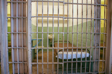 Prison cell in Alcatraz