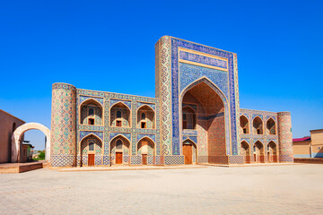 Fototapeta na wymiar Kosh Madrasah ensemble in Bukhara, Uzbekistan