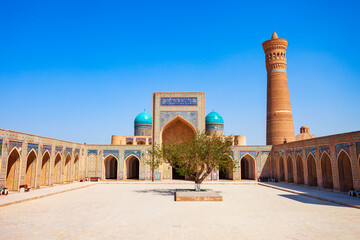 Kalyan Minaret and Mosque, Bukhara - obrazy, fototapety, plakaty