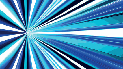 Vector Abstract, science, futuristic, energy technology concept. Digital image of light rays, stripes of lines with colored light, speed and motion blur on a multicolored background