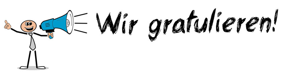 Wir gratulieren!