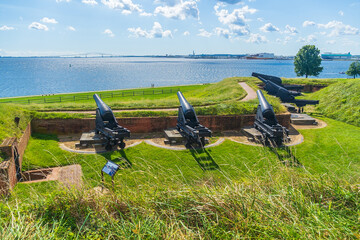 Fort McHenry National Monument in Baltimore, Maryland
