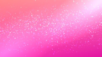 ピンク系の幻想的なパーティクルグラデーション背景