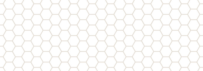 White hexagon on light grey backgrounds. Abstract pattern football. Abstract tortoiseshell. Abstract honeycomb. Minimal style