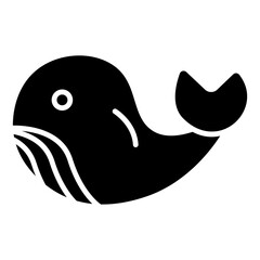 whale cartoon cute icon