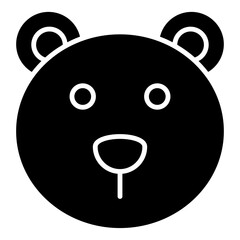 bear cartoon cute icon