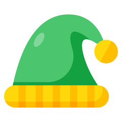 A beautiful design icon of christmas hat