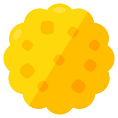 Unique design icon of biscuit 
