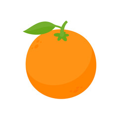 Orang fruit. Orange fruit cut into pieces for making juice.