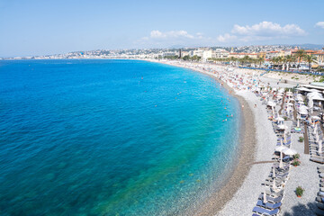 Panoramic view of Nice, France
