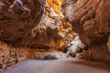 Sesriem Canyon, important attraction Namib Desert. Namibia.