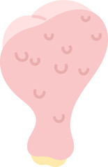 chicken leg meat fresh food grocery butcher clipart