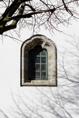 Medieval church window