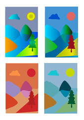 set of four seasons