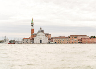Fototapeta premium church of San Giorgio Maggiore across the canal in Venice, Italy