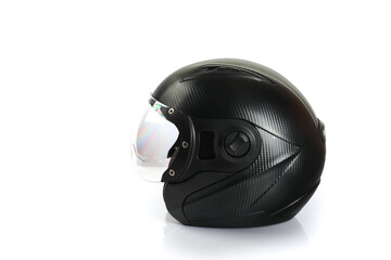 Motorcycle Helmet on a white background.