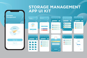 Storage Management App Ui Kit Template