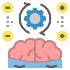 assess flat style icon