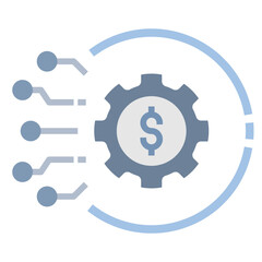 business flat style icon