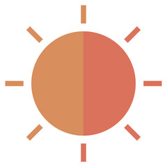 clear flat style icon