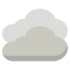 cloud flat style icon