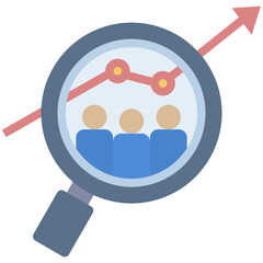 data flat style icon