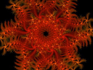 Imaginatory fractal abstract background Image