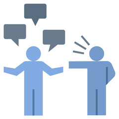 evasive flat style icon