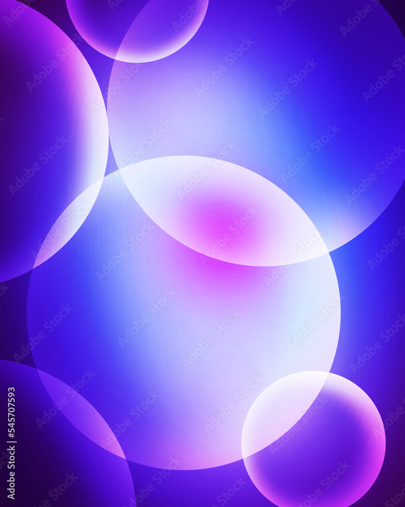 Poster abstract vertical bubbles background in multiple gradient colors. modern backdrop design
