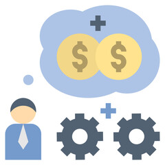 impulse flat style icon