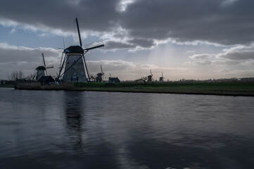 Les moulins de Kinderdijk