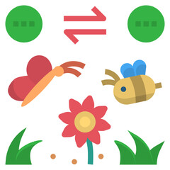 neutralism flat style icon