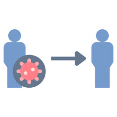 person flat style icon